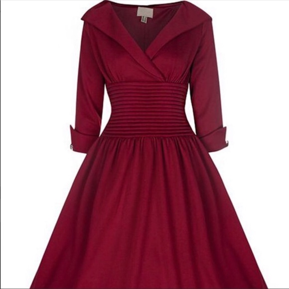 🎉Vintage Style A Line Dress🎉 - Picture 3 of 7